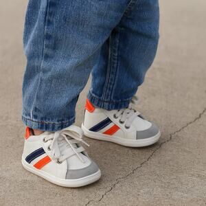 Du Pareil Au Meme DPAM toddler boys leather sneakers